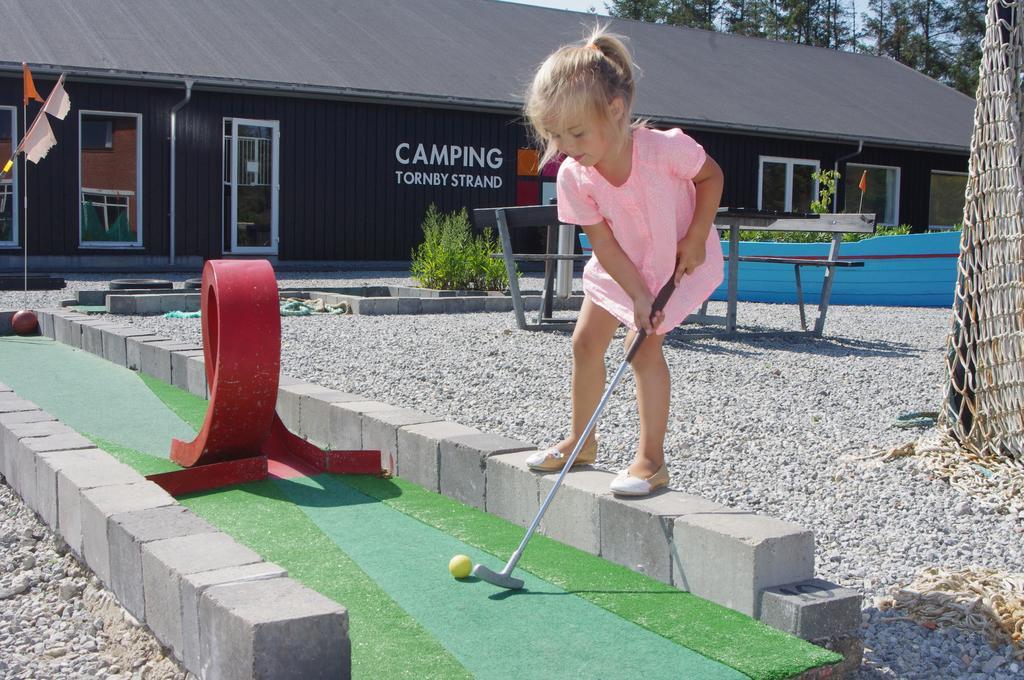 Tornby Strand Camping Cottages Hirtshals Exteriér fotografie